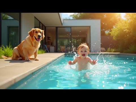 Heroic Dog Saves Baby 🍼              #ai #shorts #story #anime #cartoon #cutebaby #animation #pets