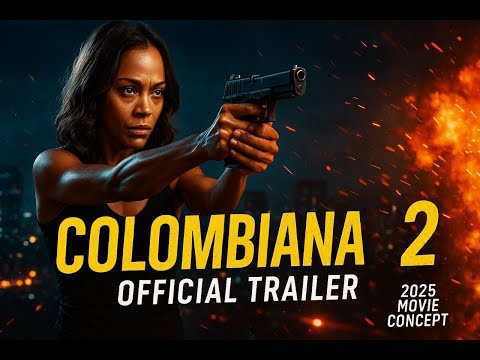 Colombiana 2 (2025) Movie Zoe Saldana, Jason Statham, Cliff Curtis _ Hollywood Action movies Review
