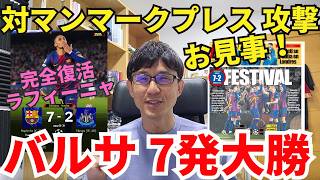 バルサ、7発大勝でCL8強入り！対マンマークプレス攻撃はお見事！完全復活ラフィーニャ。躍動フェルミン。レヴィも2得点。｜CL ラウンド16 2nd leg バルセロナ vs ニューカッスル レビュー