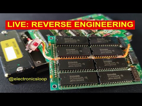 LIVE: Learn Digital Electronics Reverse Engineering Cold War Helicopter Electronics - Proteus PT2