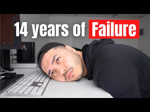 I FAILED AT YOUTUBE FOR 14 YEARS (Brutal Lessons I Learned)
