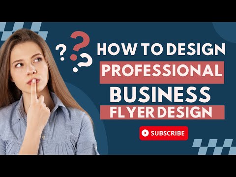 Professional Business Flyer Design Tutorial in CorelDRAW