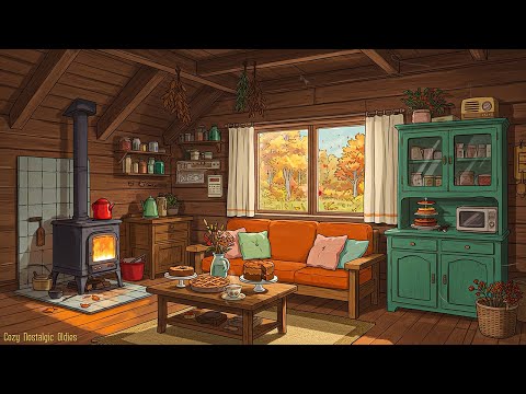 a cozy cottage vintage 1920's with oldies music playing in another room for unwind, sleep, study