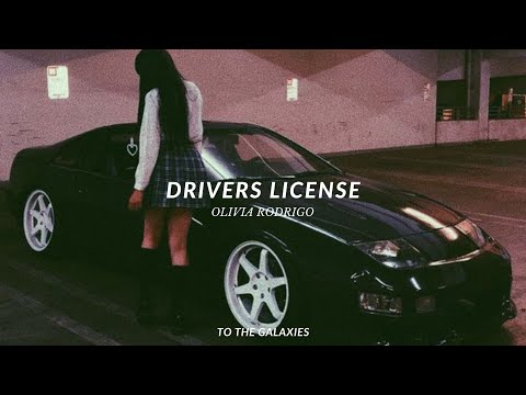 olivia rodrigo - drivers license (slowed down to perfection + reverb) lyrics