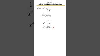 Solving Exponential Equations (Including Fractions!) ⚡ | Fast & Simple, Example 3