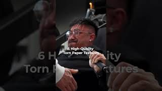 Paper Rip Transition - Torn paper transition full video on my profile #shorts  #davinciresolve