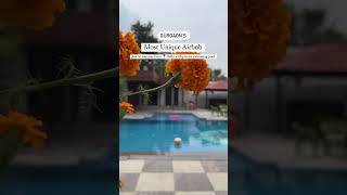Best Airbnb in Gurgaon ❤️ | Staycation Near Gurgaon #airbnb #shorts #getaway