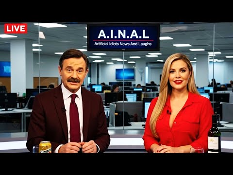 MOCK THE MONTH - August 2025 - Hilarious News Show 😅 (Veo 3)