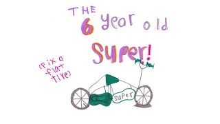 6-Year-Old Super Fixes a flat bike tire that won't hold air