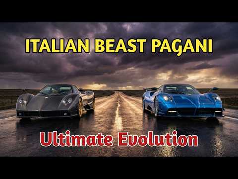 Pagani Evolution 1999–2027 | Every Hypercar on One Endless Highway