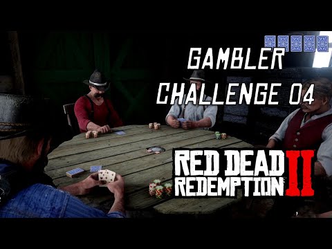 Red Dead Redemption 2 - Gambler Challenge #4 | Bust One Poker Opponent Out In Each Location