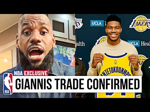 Lebron James Officially Announces Giannis Antetokounmpo's Trade To The Lakers