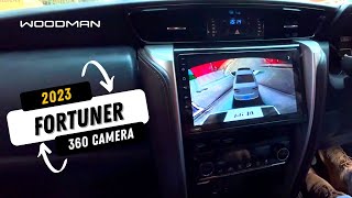 Woodman customer review of Toyota Fortuner with 360 Bird View Camera car music system