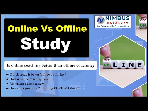 Online Vs Offline Coaching || MBA Study - Class Room  Vs Online Room || What to Choose?