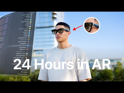 Coding With AR Glasses | Day In The Life of a Software Engineer