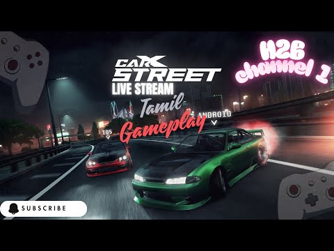 🔥carx street 4k🌈 quality tamil gameplay #carxstreetlive #gaminglivenow #trending #h2bchannel1