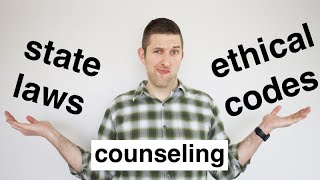 Counseling Legislation VS. ACA Code of Ethics
