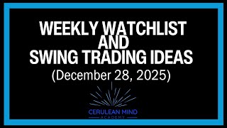 Weekly Watchlist (December 28, 2025)