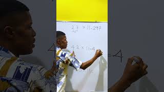 Multiplication trick. #mathtutor #maths