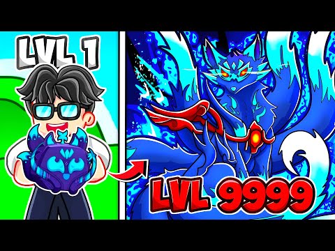 I Maxed KITSUNE Fruit In Blox Fruits Roblox!