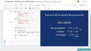 Learn Data Analyst   034 Iteration Iterating over Dictionaries