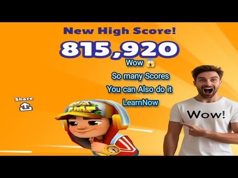 "Pro Player Hits 85K in Subway Surfers 😍 | Smoothest Run Ever!"