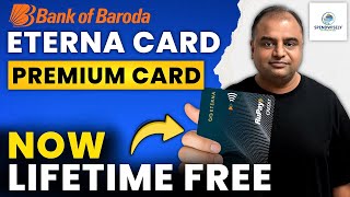 Know Full Benefits of BOB Eterna Card as Best Lifetime Free Credit Card from Bank of Baroda