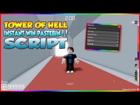Tower Of Hell || New Tp to top, GodMode, Remove kill parts!! [10/12/2020] *Pastebin