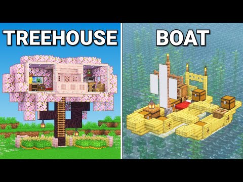 Minecraft: 3 SIMPLE Starter Bases!