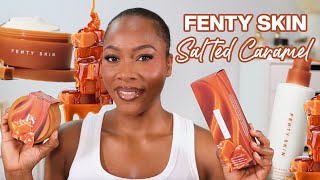 New Fenty Skin Limited Edition Salted Caramel Body Butter + Body Milk Review | Fall Body Care 2025