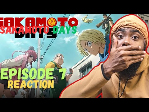 FIRST TIME REACTING to Sakamoto Days Episode 7 (REACTION)