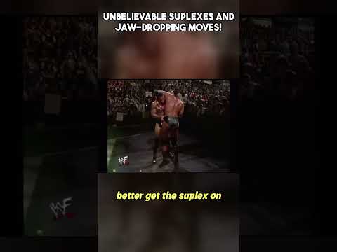 Unbelievable Suplexes and Jaw-Dropping Moves! #therock #viralvideo #wwe