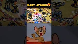 An Easy Attack and clear. #clashofclans #brotherhood #warattack #3star