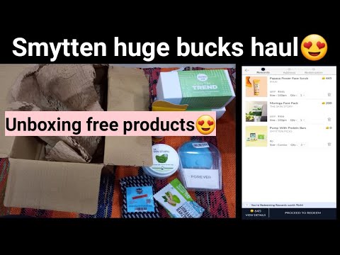 Smytten UnBelievable Free Shopping Haul🥳smytten bucks products unboxing😍#lootoffertoday#loottoday