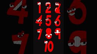Number Colors Song for Kids | Red & Yellow Counting 1–10