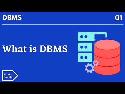 What is DBMS | Introduction to database management systems