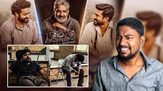 RRR MAKING VIDEO REACTION | RRR: Behind and Beyond - Trailer | SS Rajamouli | NTR | Ram Charan