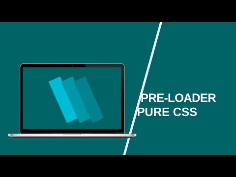PURE CSS LOADING/PRE-LOADER ANIMATION || HTML CSS TUTORIAL