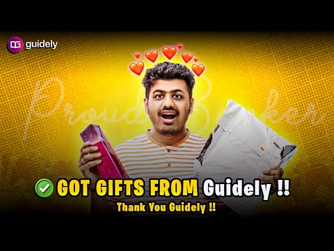 I Got Gifts From @GuidelyLearn 🥳  | Let's Unbox Together  !! 😊😊 #guidely