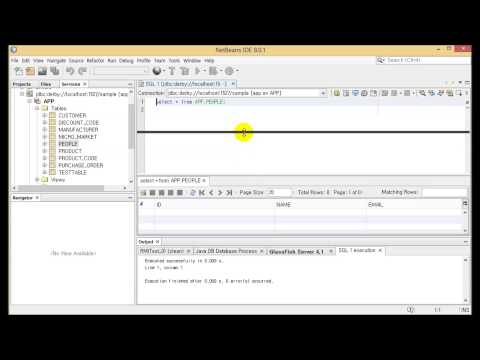 Netbeans & EJB tutorial 3: Creating JPA Entity and Entity Facade