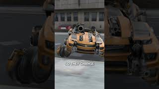 Why they changed bumblebee's camaro in DOTM?