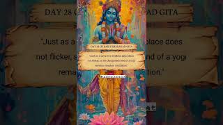 Lesson 28(1) F Gita🌼#gita #mindset #meditation #success #subscribe #100k #calm #wind #light #radha