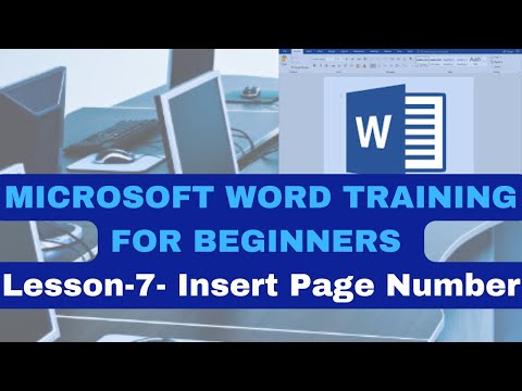 MICROSOFT WORD TRAINING FOR BEGINNERS | LESSON 7
