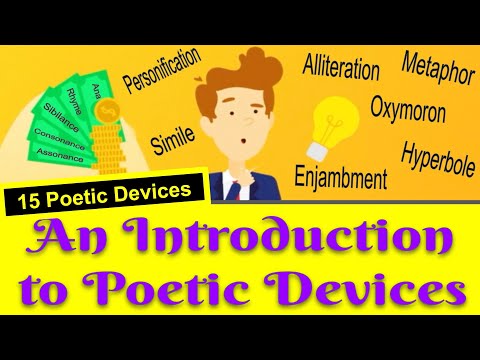Poetic Devices: An Introduction to 15 Poetic Devices
