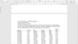 Bond Pricing and Yields Part 1