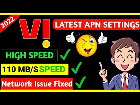 VI Network Speed Slow Problem Solution | Internet Speed Increase With VI APN 2022 | Vodafone Idea