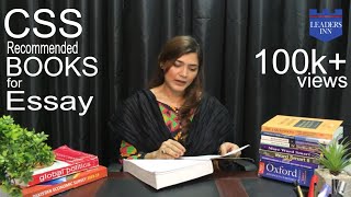 Essay| Books for CSS Preparation| CSS Essay| Recommended Books (Part 1)| Fatima Batool