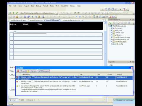 6 Styling an Input Form Part 1