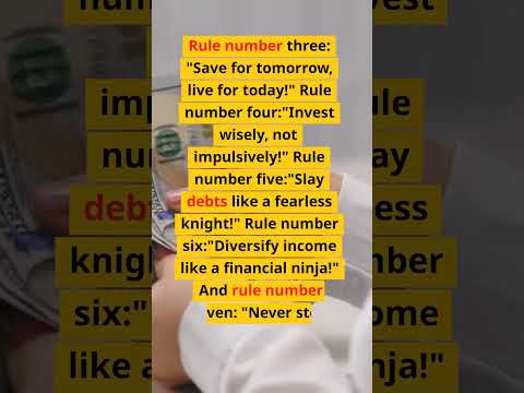 How to Master Your Financial Freedom: Top 7 Rules #shorts