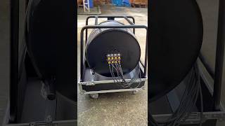 100m 8 Channel CAT6 Professional Network Cable Reel – Stage & Event Use